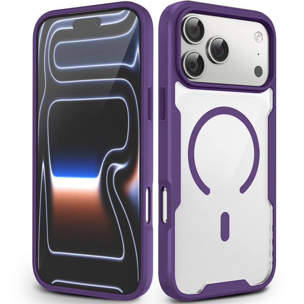 iPhone 17/18 Pro Clear Case with TPU Frame