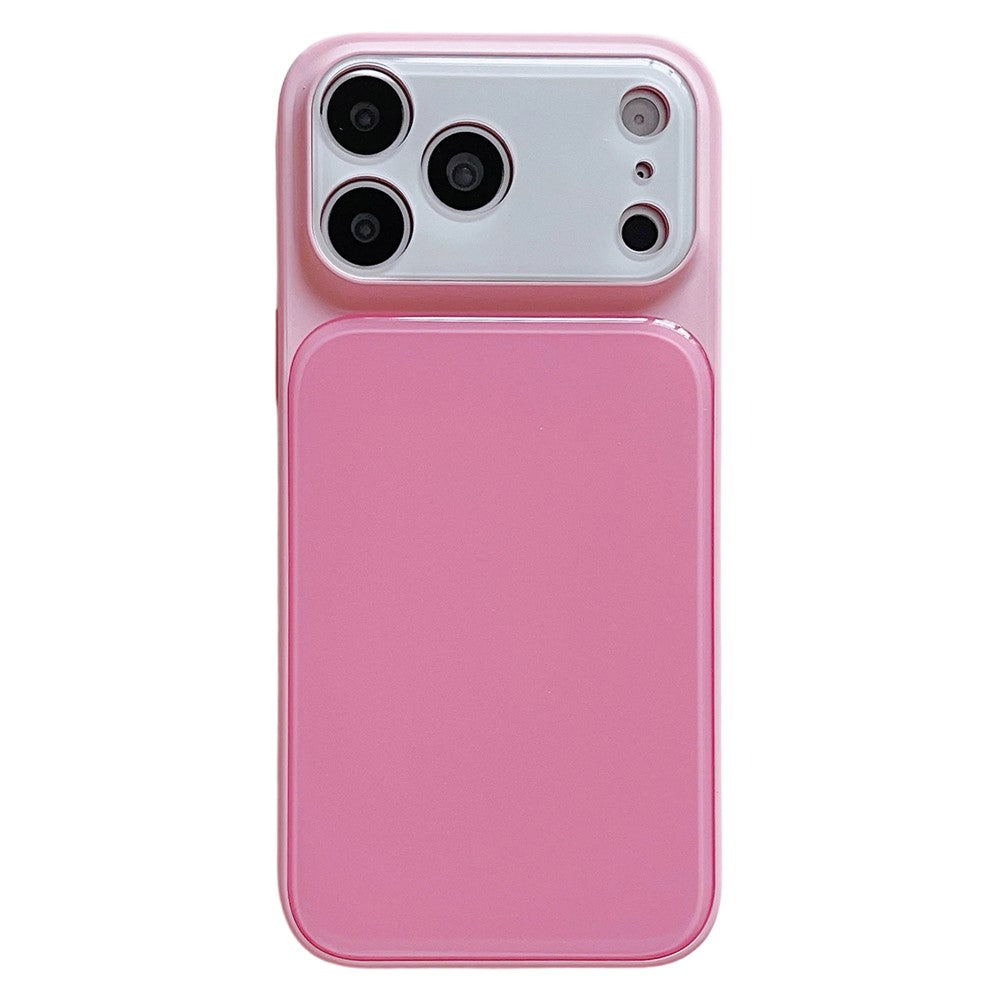 For iPhone 17 Pro Max Case Contrast Color PC + TPU Phone Cover
