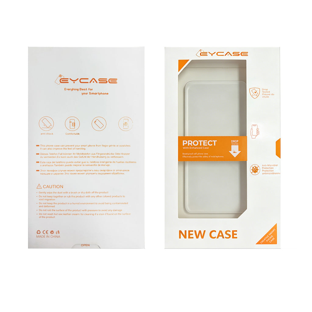 EYCASE for iPhone 17 Pro Magnetic Case  Kevlar Series UV Printed Black Edge TPU Acrylic Phone Cover