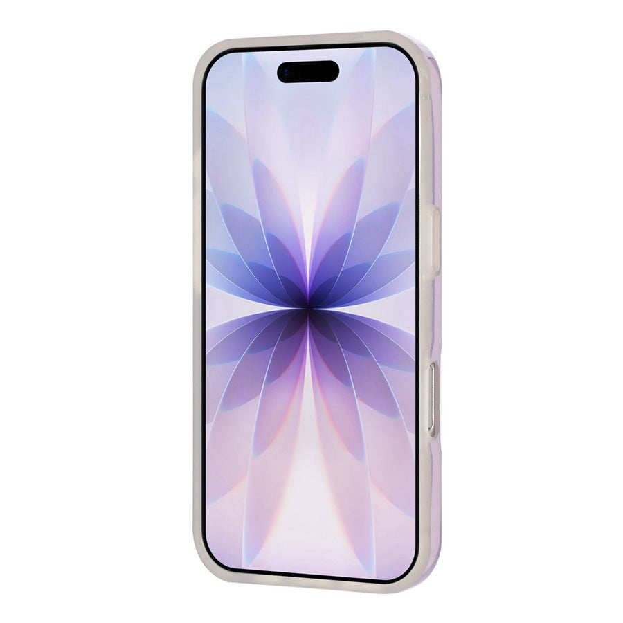 For iPhone 14 Plus / iPhone 15 Plus Case IMD Stripe TPU Full Coverage Shockproof Phone Protective Cover