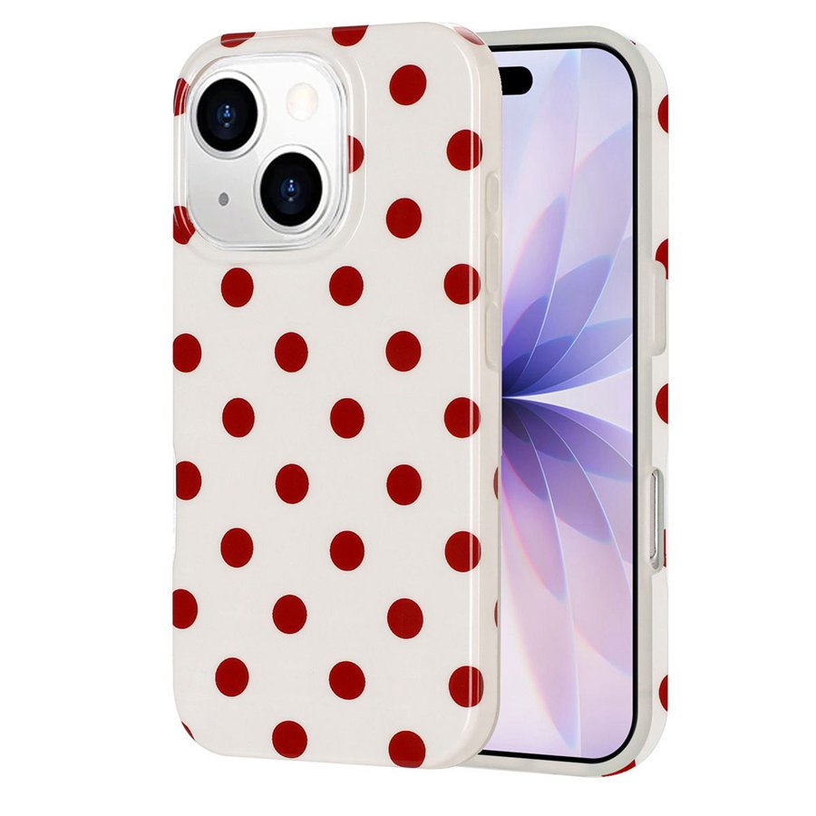 iPhone 14 Plus/15 Plus Retro Polka Dot Case