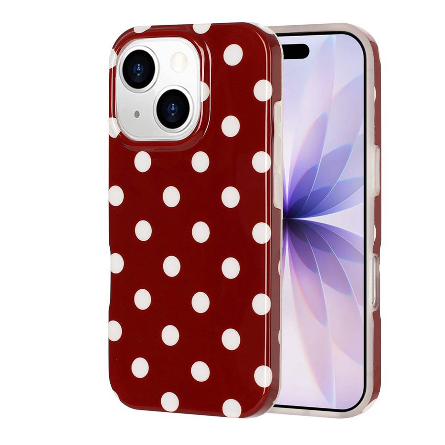 iPhone 14 Plus/15 Plus Retro Polka Dot Case