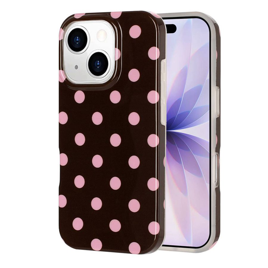 iPhone 14 Plus/15 Plus Retro Polka Dot Case