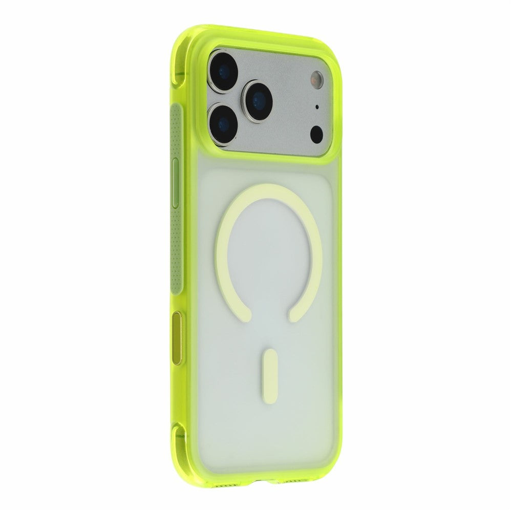 iPhone 18/17 Pro Matte Translucent Magnetic Case