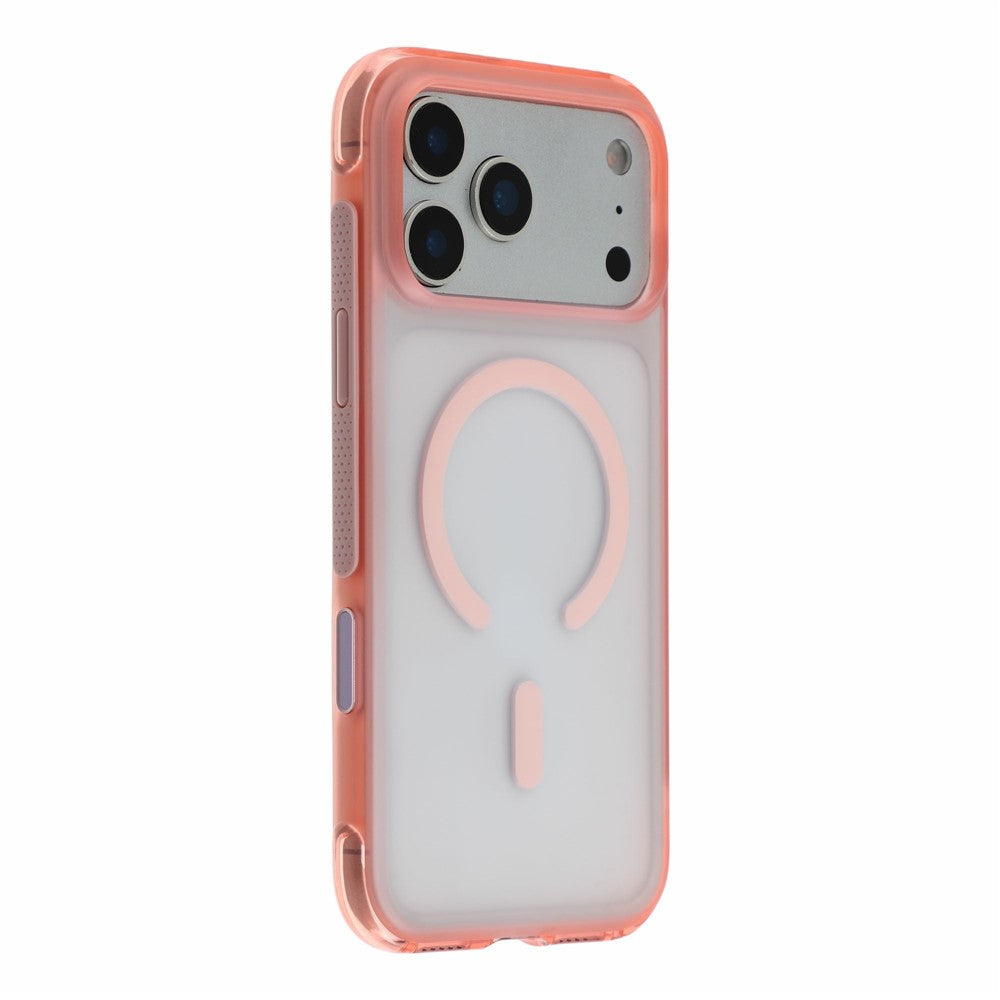 iPhone 18/17 Pro Matte Translucent Magnetic Case