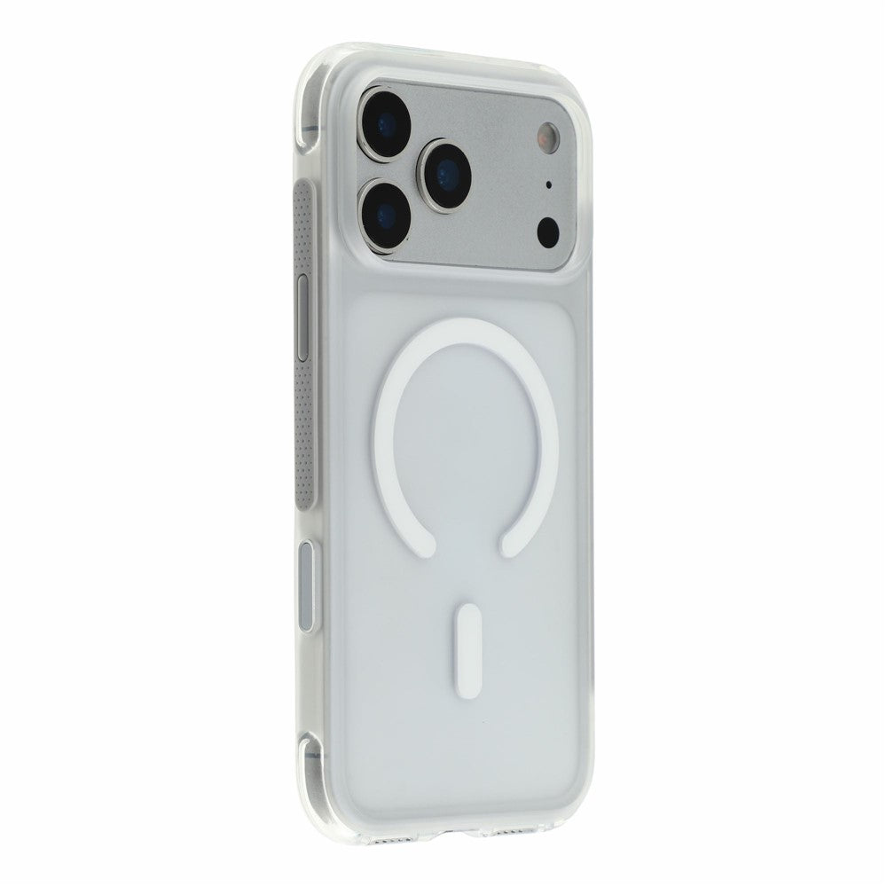 iPhone 18/17 Pro Matte Translucent Magnetic Case