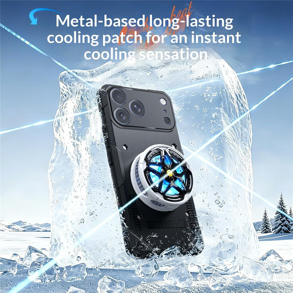 For iPhone 17 Pro Max Case Graphene Cooling TPU + PC Armor Shockproof Phone Cover