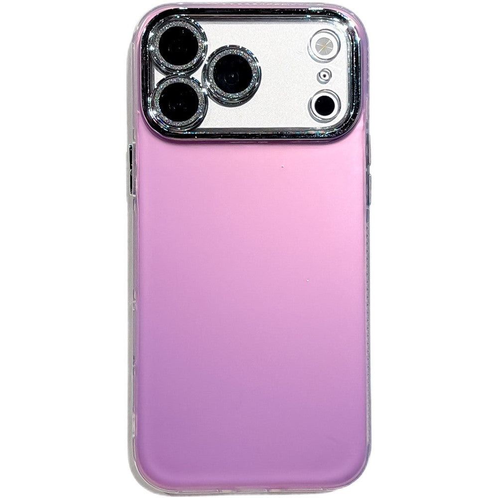 iPhone 18/17 Pro Case with Electroplated Camera Frame