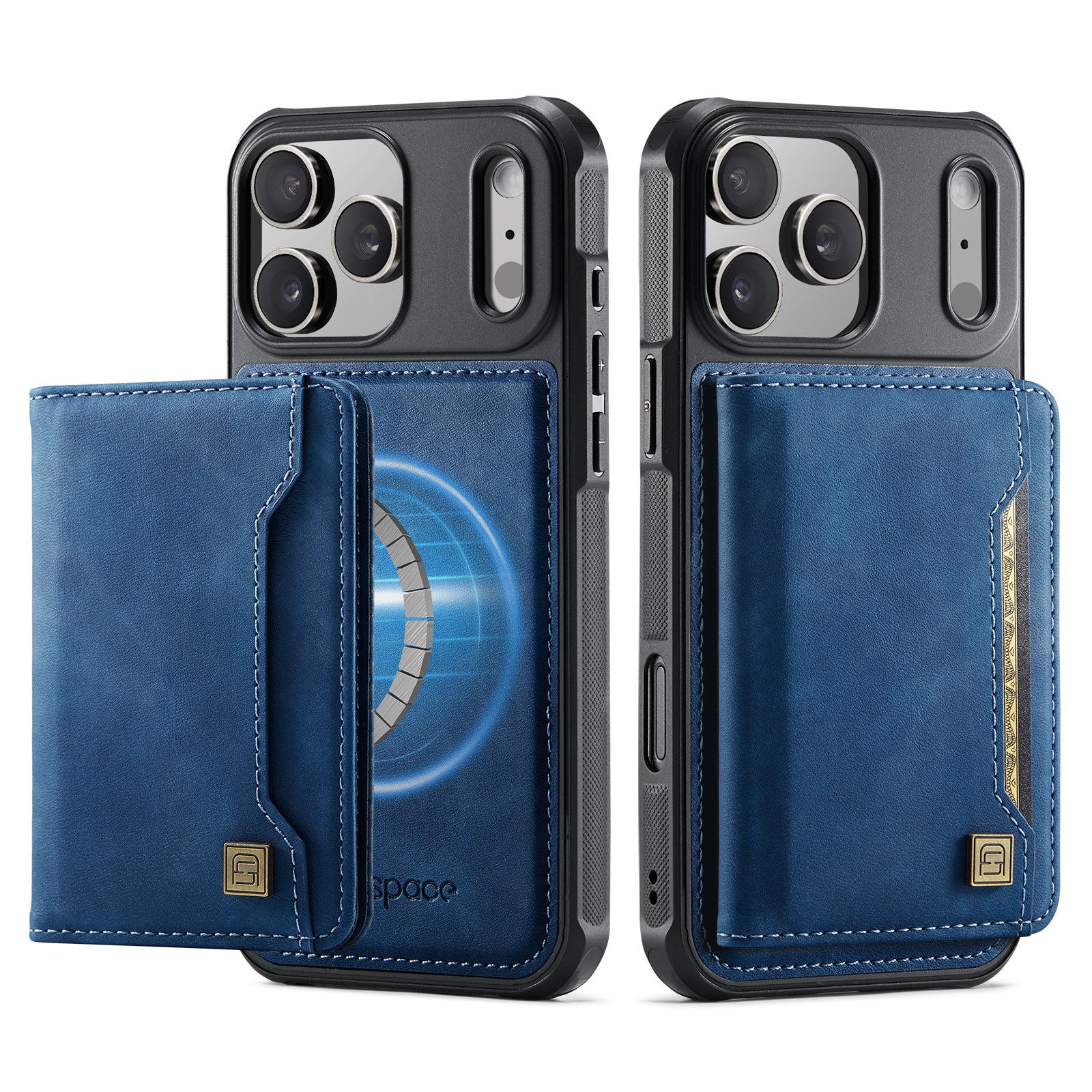 AUTSPACE A13 iPhone 17 Pro Vintage Leather Case