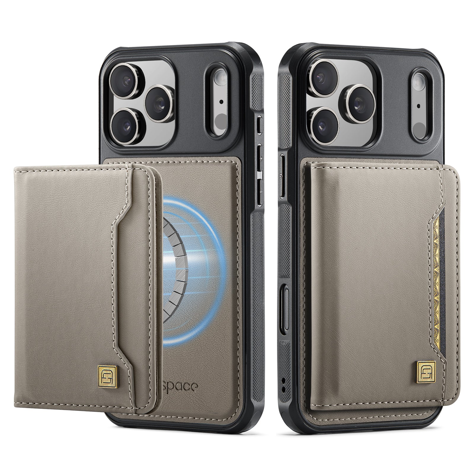 AUTSPACE A13 iPhone 17 Pro Vintage Leather Case