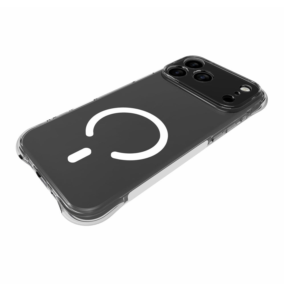 For iPhone 17 Pro Max  /  18 Pro Max Magnetic Case TPU Anti-drop Phone Back Cover