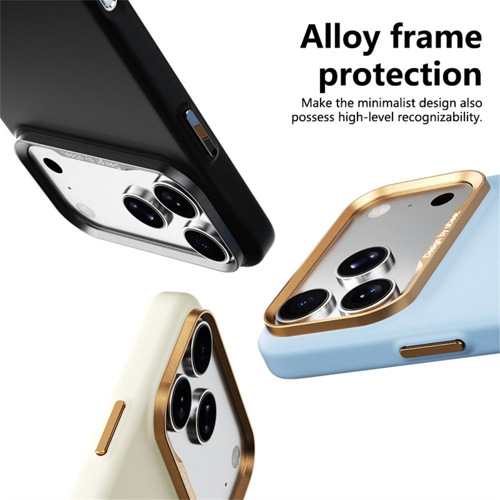 ABEEL For iPhone 17 Pro  /  18 Pro Magnetic Case Liquid Silicone Skin Feel PC Phone Cover