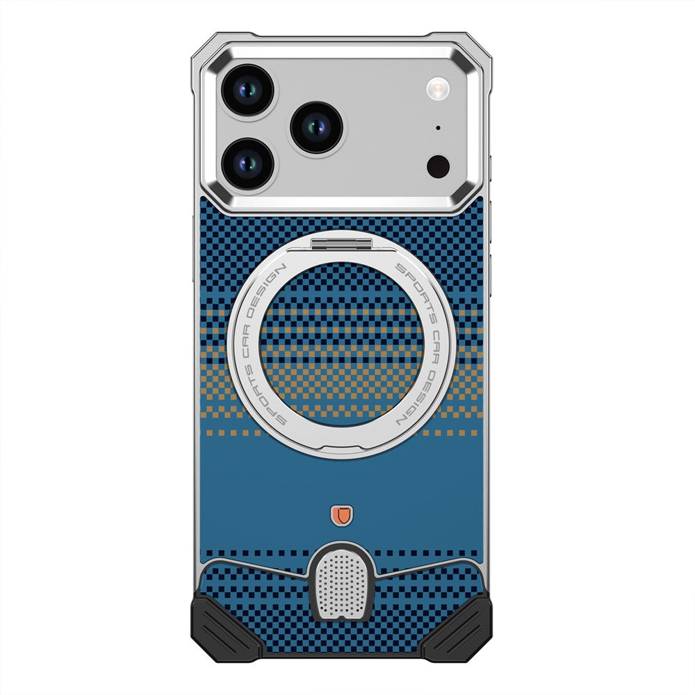 iPhone 17 Pro Max Frameless Gradient Aramid Fiber Case