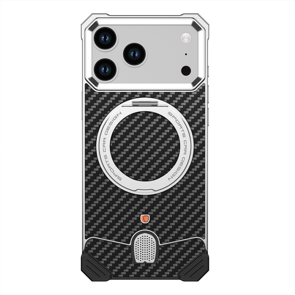 iPhone 17 Pro Frameless Aramid & Carbon Fiber Case