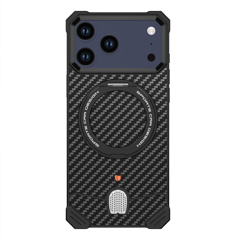 iPhone 17 Pro Max Frameless Aramid & Carbon Fiber Case