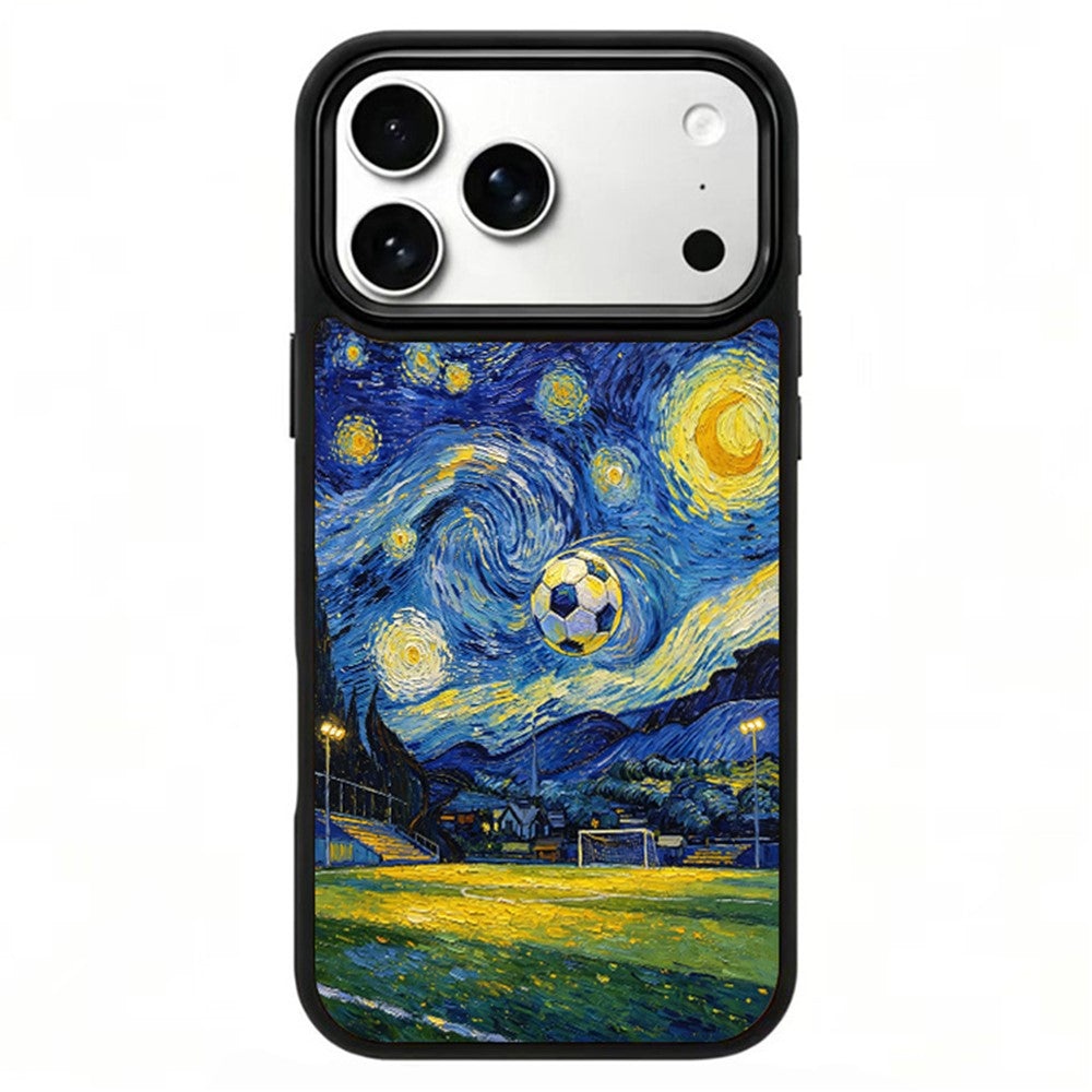 iPhone 17 Pro Football Pattern Magnetic Case