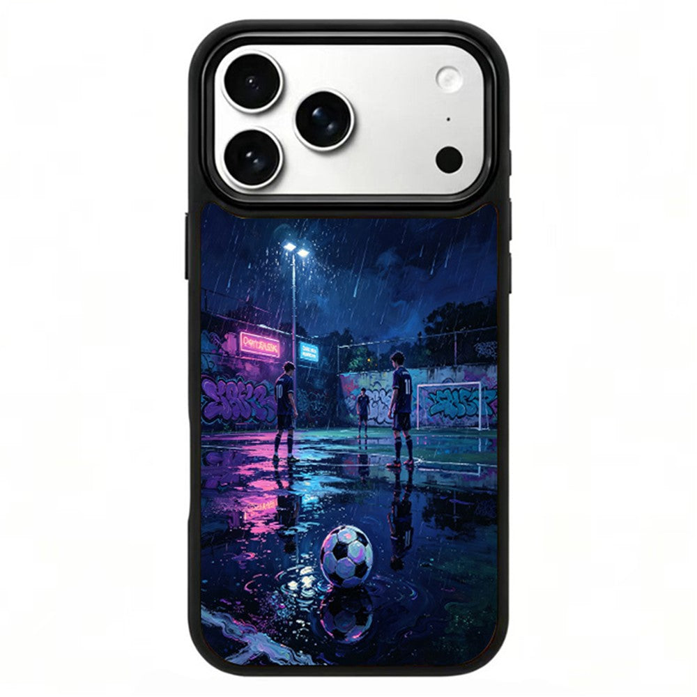 iPhone 17 Pro Football Pattern Magnetic Case