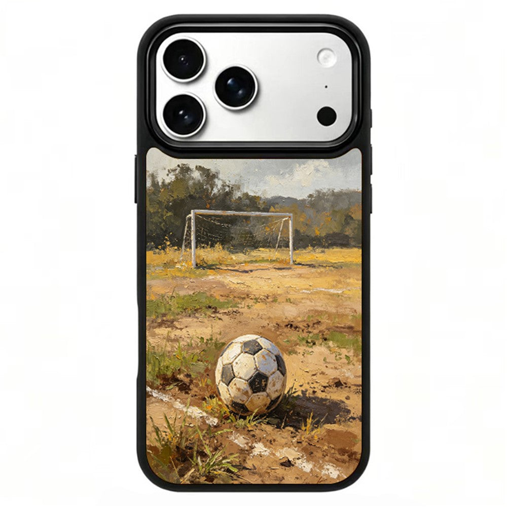 iPhone 17 Pro Football Pattern Magnetic Case