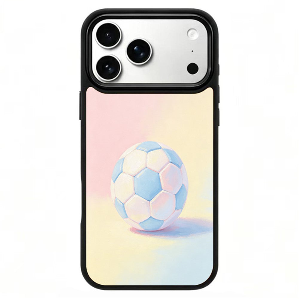 iPhone 17 Pro Football Pattern Magnetic Case