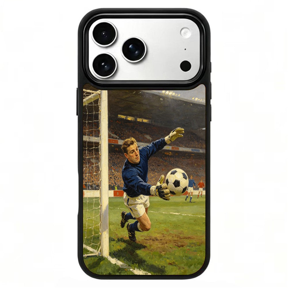 iPhone 17 Pro Max Football Pattern Magnetic Case