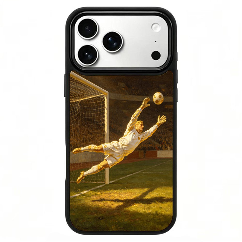 iPhone 17 Pro Max Football Pattern Magnetic Case