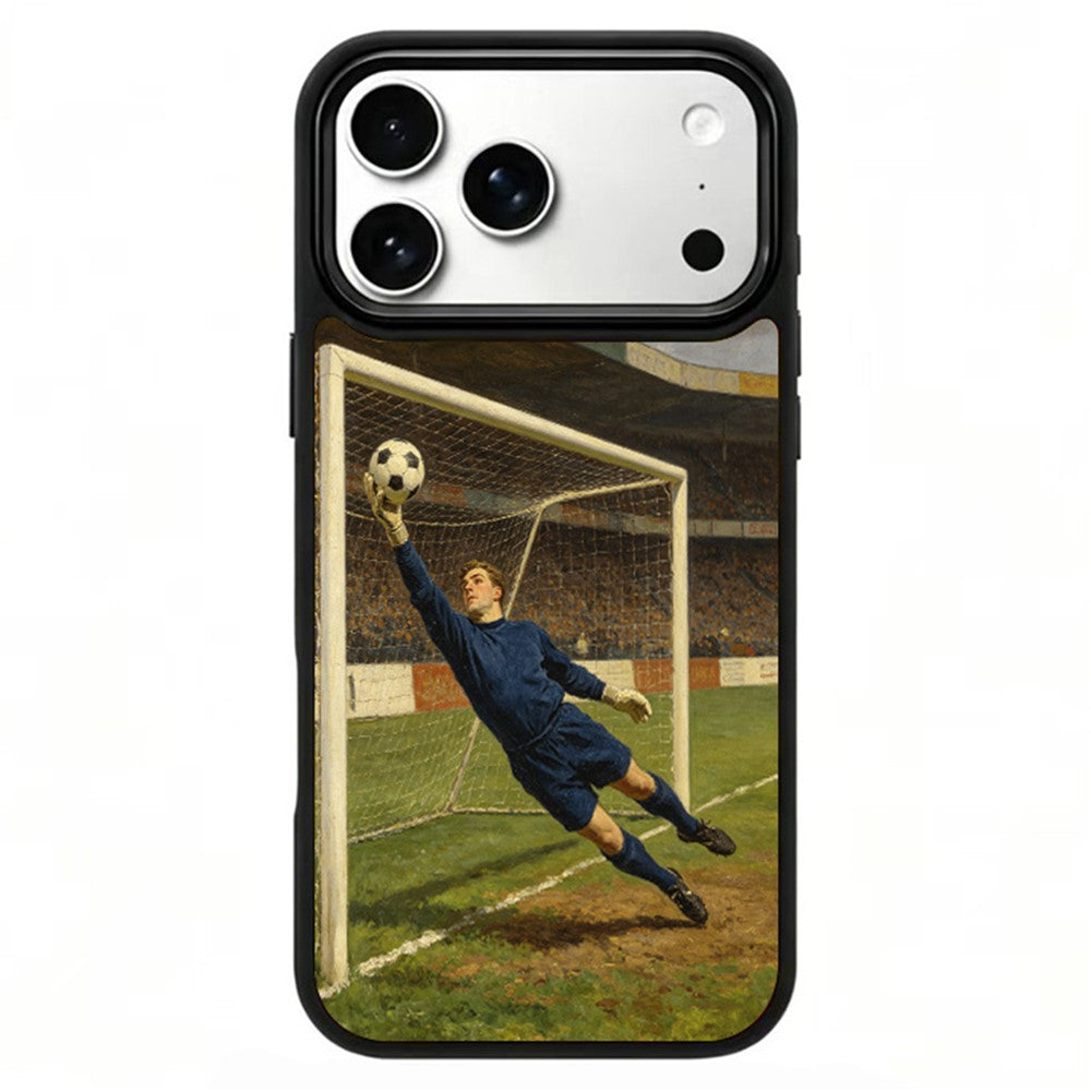 iPhone 17 Pro Max Football Pattern Magnetic Case