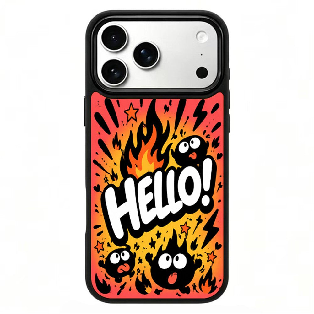 iPhone 17 Pro Five Elements Fire Art Case