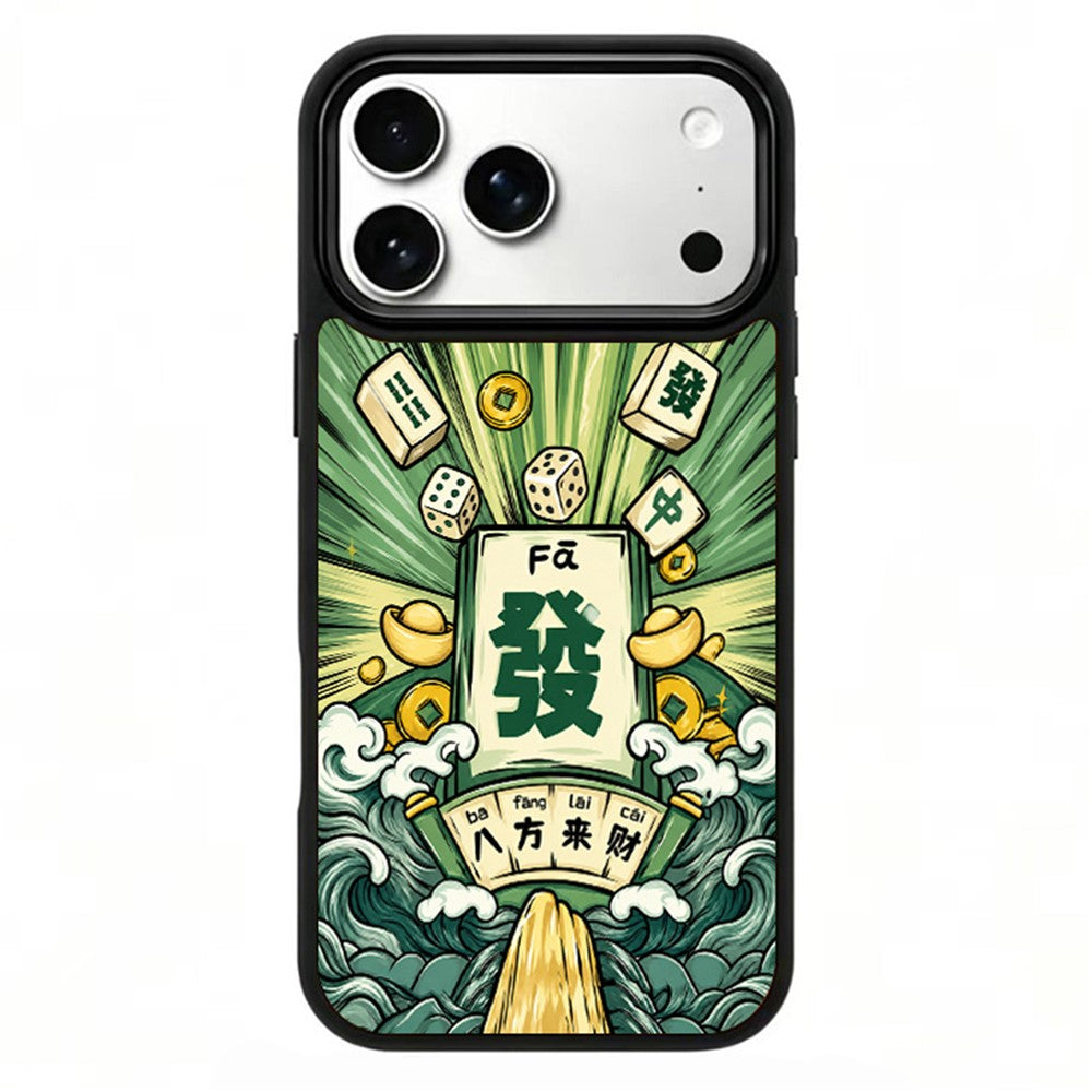iPhone 17 Pro Five Elements Wood Art Case