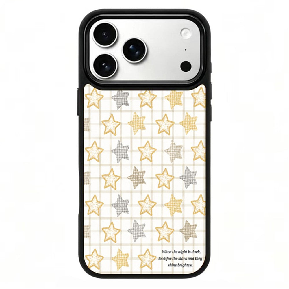 For iPhone 17 Pro Max Magnetic Case Five Elements Metal Art Series UV Printing PC + Silicone Phone Cover