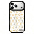 For iPhone 17 Pro Max Magnetic Case Five Elements Metal Art Series UV Printing PC + Silicone Phone Cover