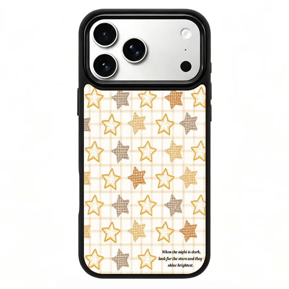 For iPhone 17 Pro Max Magnetic Case Five Elements Earth Art Series UV Printing PC + Silicone Phone Cover