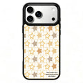 For iPhone 17 Pro Max Magnetic Case Five Elements Earth Art Series UV Printing PC + Silicone Phone Cover