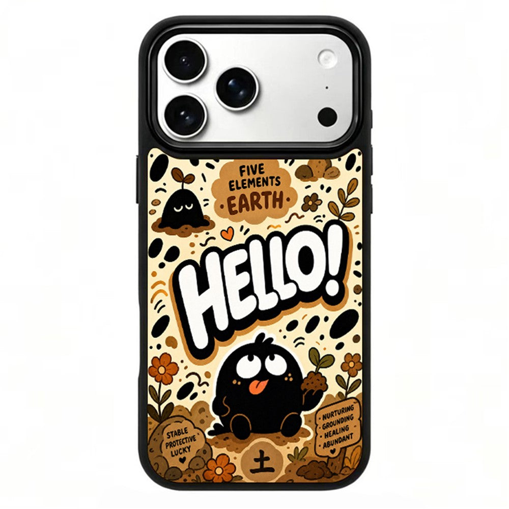 iPhone 17 Pro Five Elements Earth Art Series Magnetic Case
