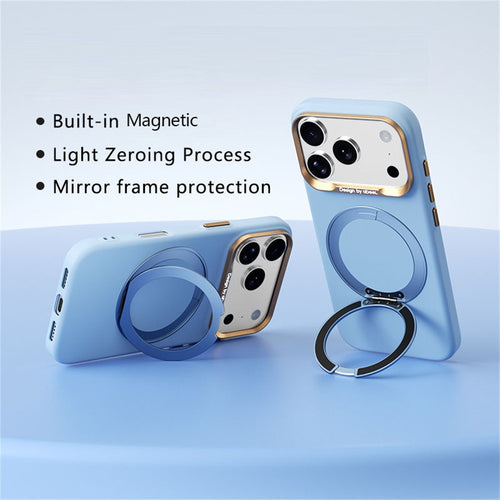 ABEEL iPhone 17/18 Pro Max Case with Ring Kickstand