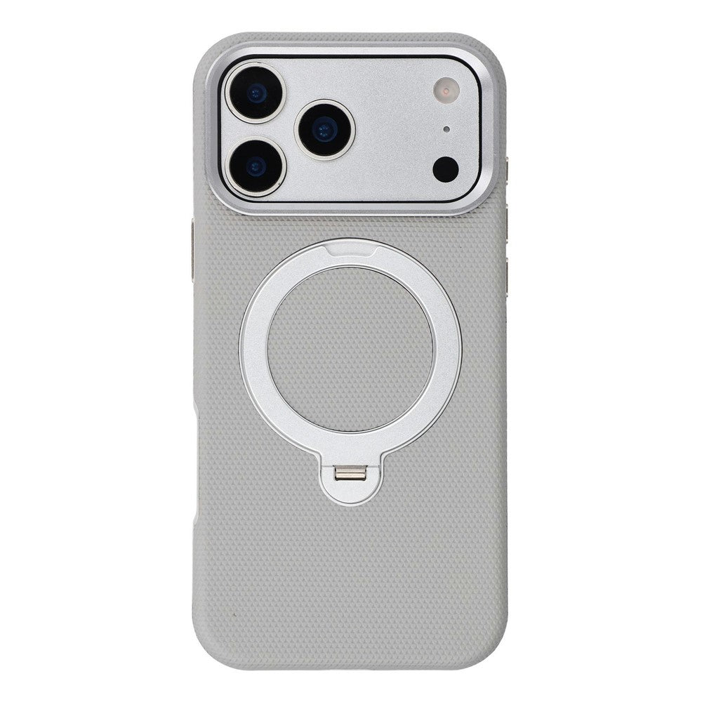KIGC For iPhone 18 Pro Max / 17 Pro Max Case Rotating Magnetic Kickstand PC + TPU Phone Protective Cover