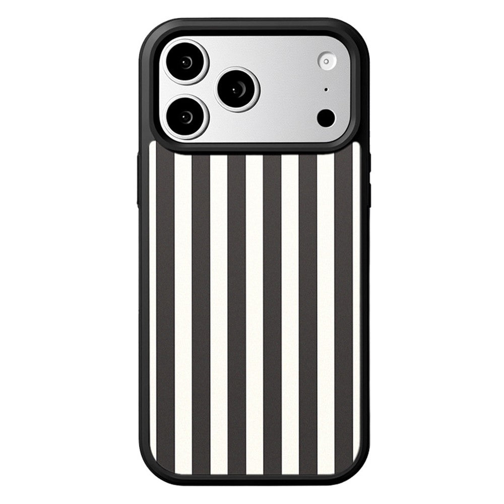 EYCASE Striped Series for iPhone 18 Pro Max / 17 Pro Max Case Compatible with MagSafe TPU + Acrylic Phone Cover