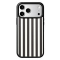 EYCASE Striped Series for iPhone 18 Pro Max / 17 Pro Max Case Compatible with MagSafe TPU + Acrylic Phone Cover