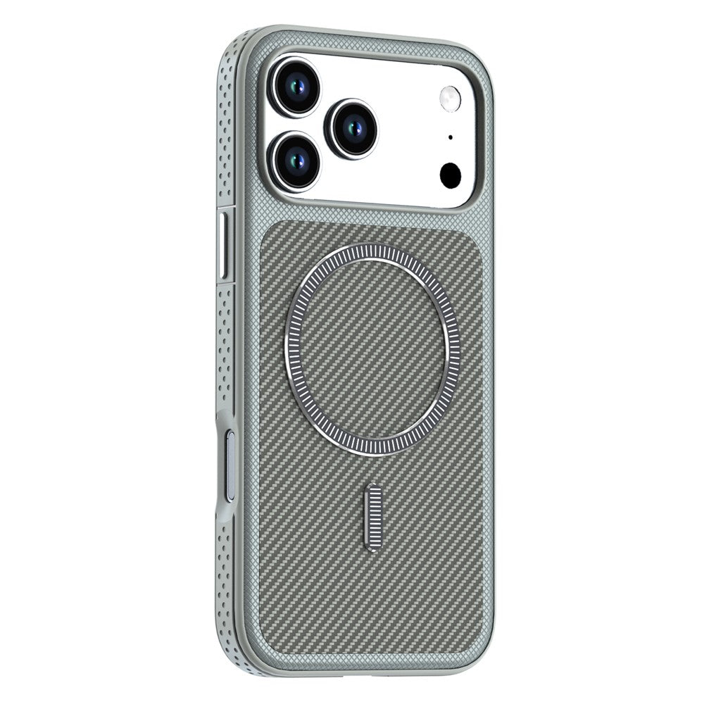 iPhone 17/18 Pro Carbon Fiber Magnetic Case