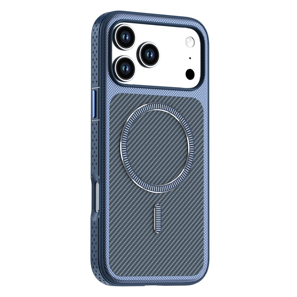 iPhone 17/18 Pro Carbon Fiber Magnetic Case