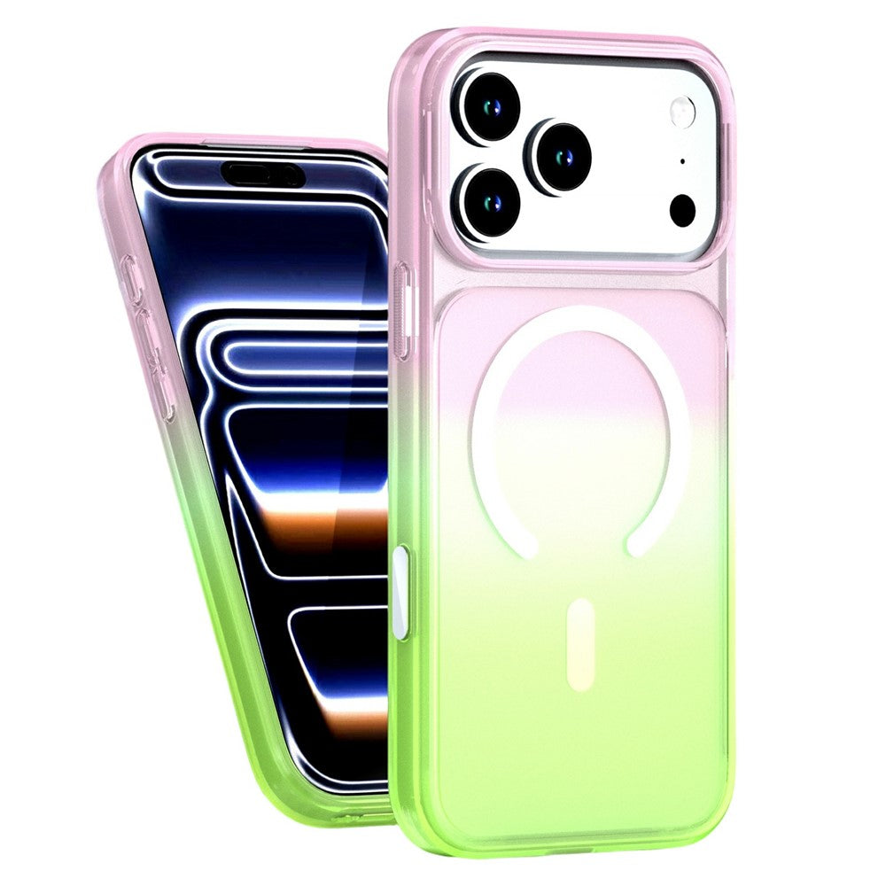 iPhone 18/17 Pro Max Gradient Translucent Magnetic Case