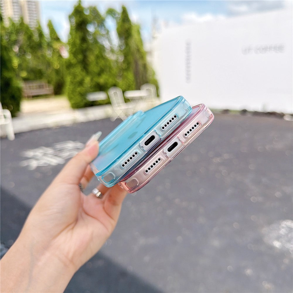 For iPhone 18 Pro Max / 17 Pro Max Magnetic Case Color Changing TPU Phone Back Cover