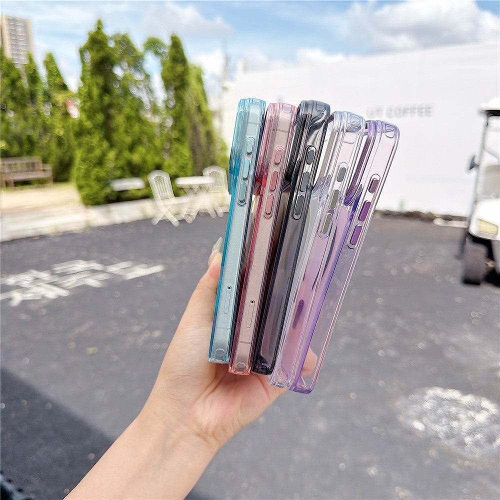 For iPhone 18 Pro Max / 17 Pro Max Magnetic Case Color Changing TPU Phone Back Cover