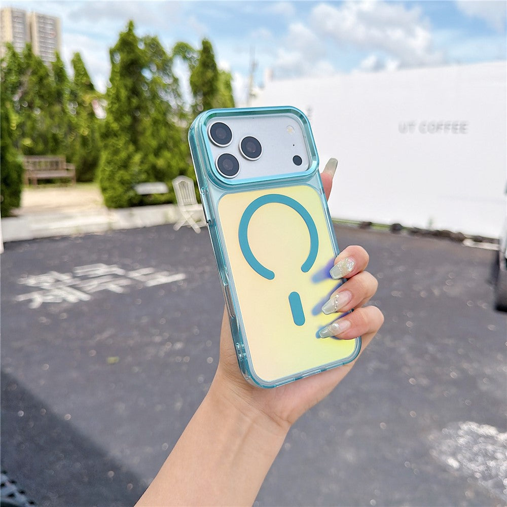 For iPhone 18 Pro Max / 17 Pro Max Magnetic Case Color Changing TPU Phone Back Cover