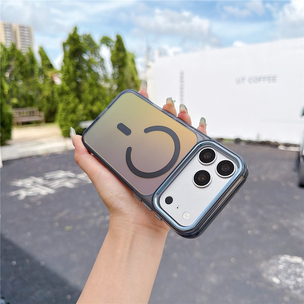 For iPhone 18 Pro / 17 Pro Magnetic Case Color Changing TPU Phone Back Cover