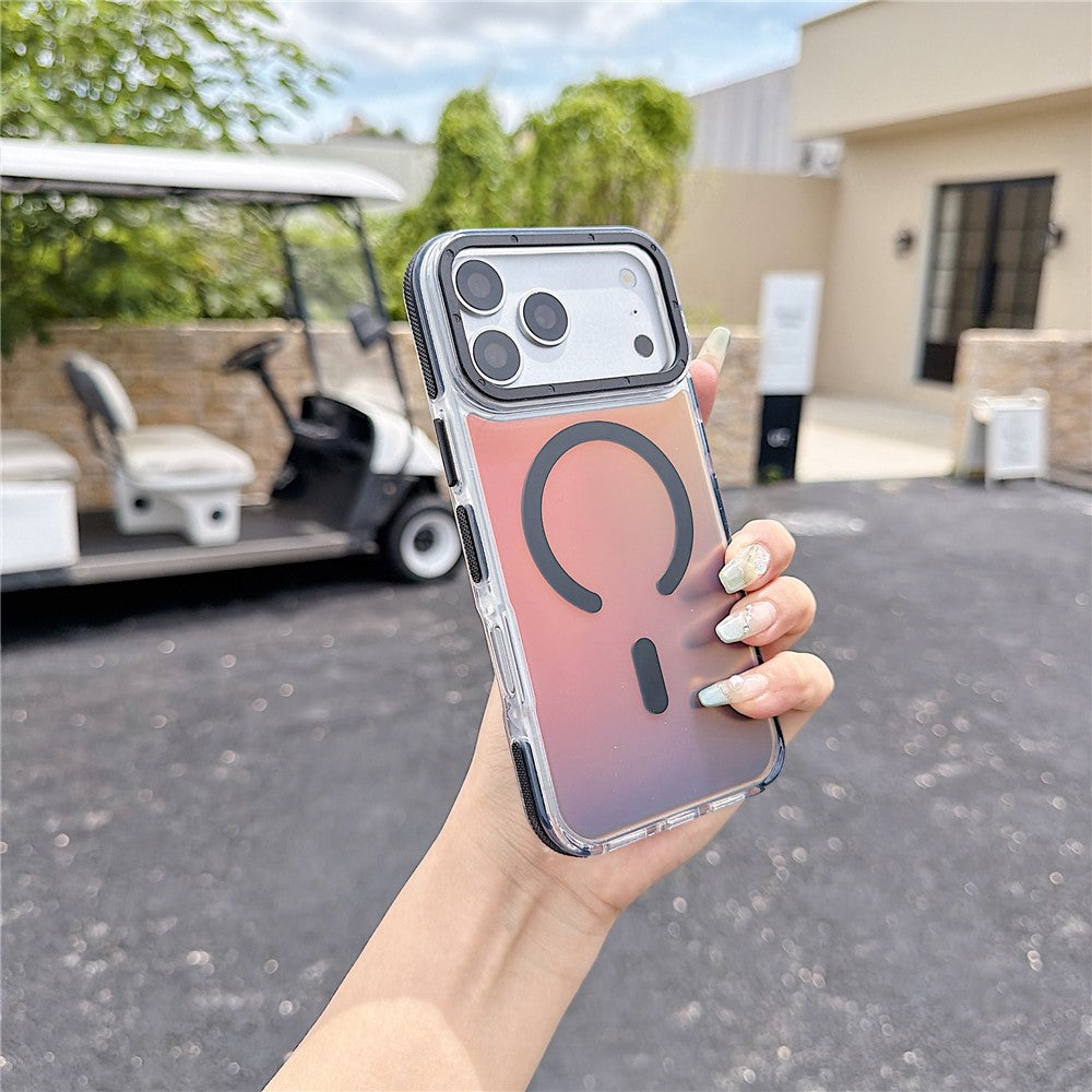iPhone 18/17 Pro Fluorescent Design Magnetic Case