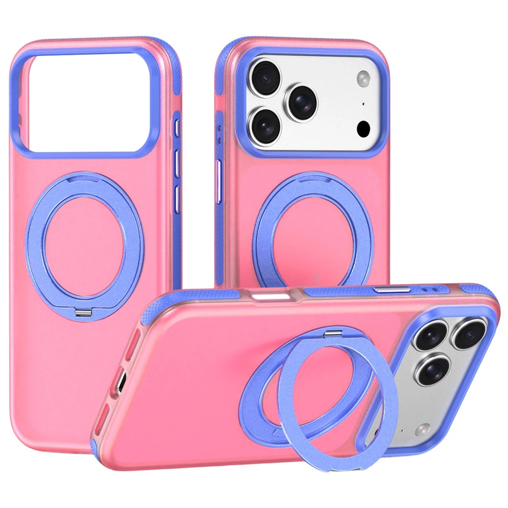 iPhone 18/17 Pro Matte Case with Rotating Kickstand