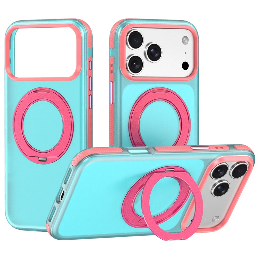iPhone 18/17 Pro Matte Case with Rotating Kickstand