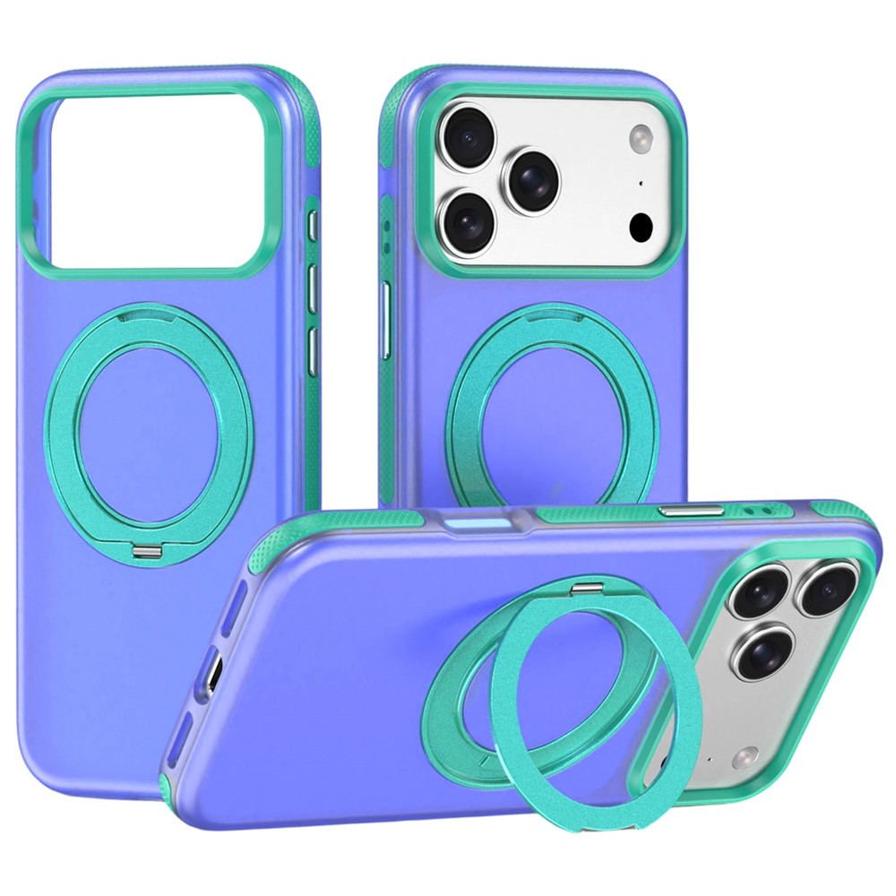 iPhone 18/17 Pro Matte Case with Rotating Kickstand