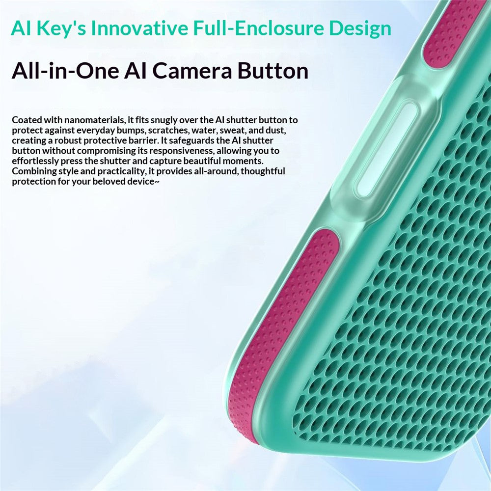 For iPhone 18 Pro Max / 17 Pro Max Case Magnetic Kickstand PC+TPU+TPE Honeycomb Cooling Phone Cover