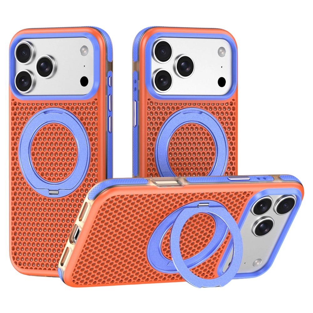 iPhone 18/17 Pro Max Honeycomb Cooling Case with Kickstand